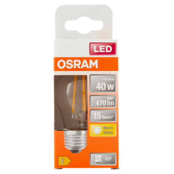 Osram Led Star Classic P 40 Warm White 4.0 W E27