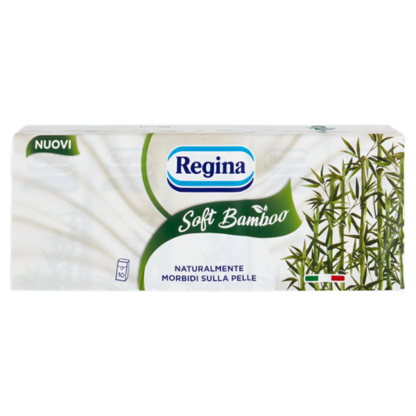 Regina Soft Bamboo Fazzoletti 10 pacchetti