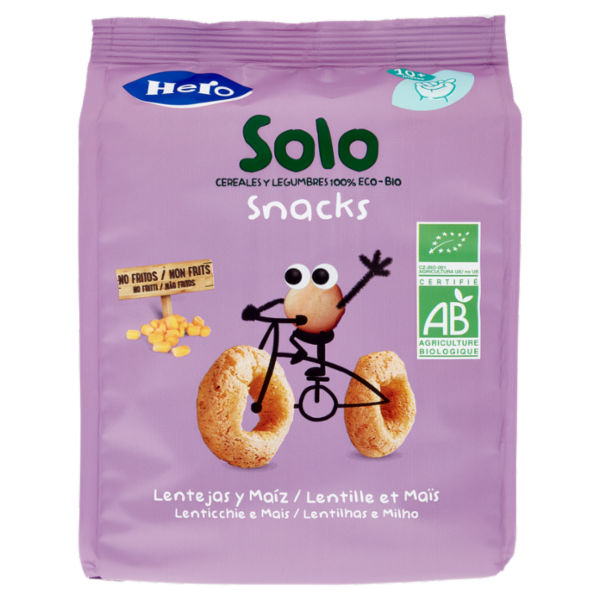 Hero Solo Snacks Lenticchie e Mais 50 g