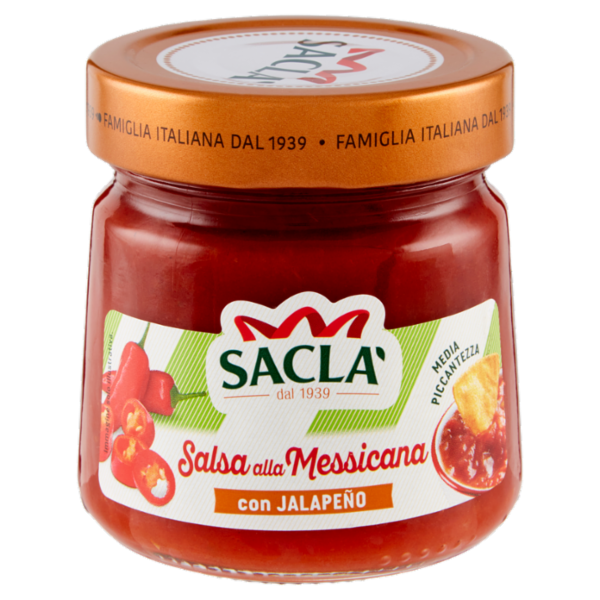 Saclà Salsa alla Messicana con Jalapeño 190 g