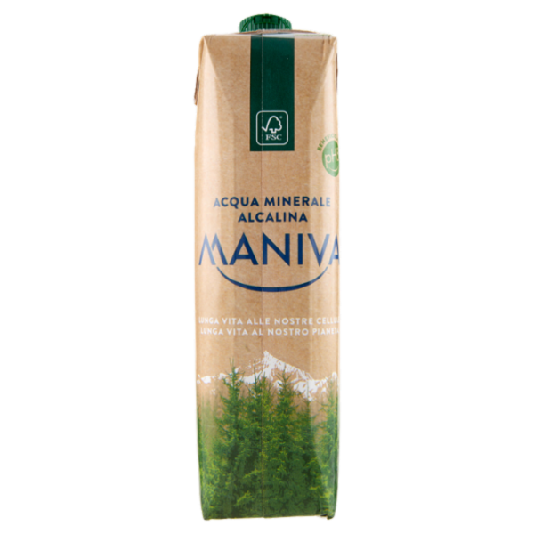 Maniva Acqua Oligominerale Alcalina Smile-Box 1 L