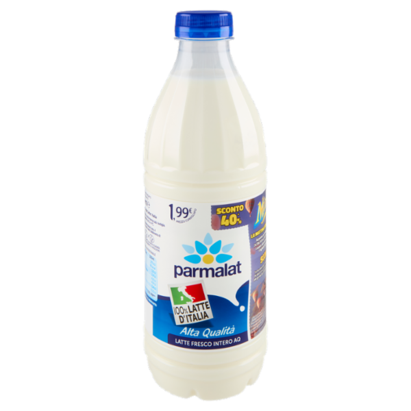 parmalat Alta Qualità Latte Fresco Intero AQ 100% Latte d'Italia 1000 ml