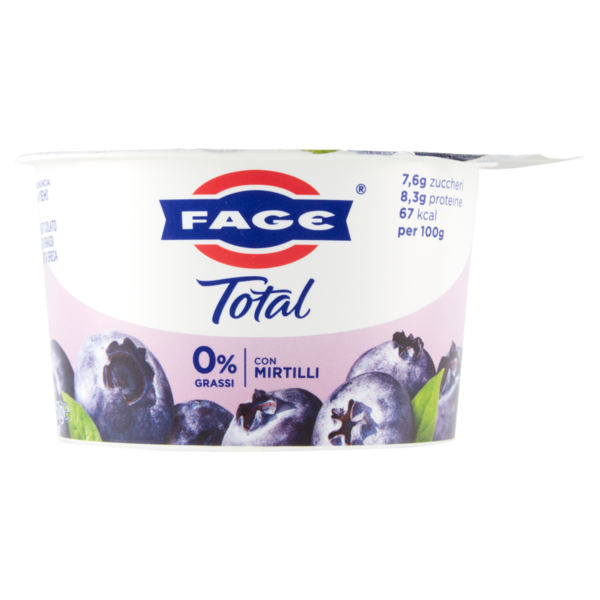 Fage Total 0% Grassi con Mirtilli 150 g