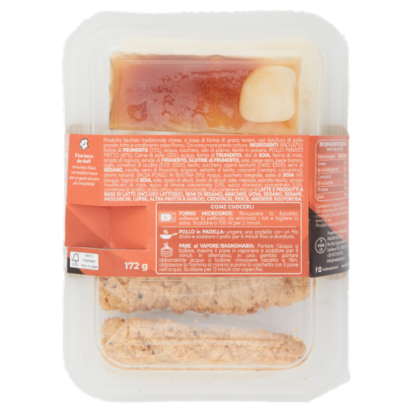 Mulan Street Food Bao e Pollo Fritto con Salsa Ponzu 172 g