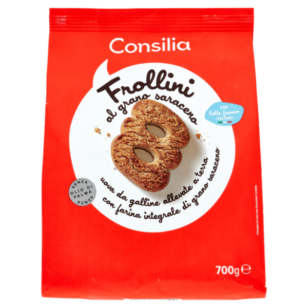 Consilia Frollini con Zucchero di Canna e Grano Saraceno 700 g