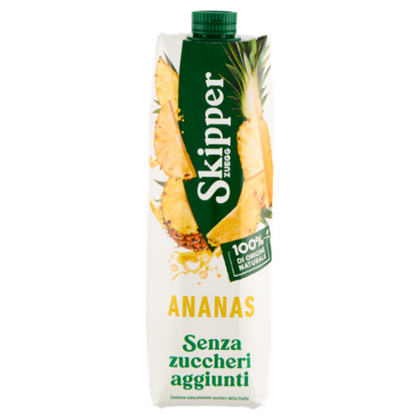 Zuegg Skipper Ananas Senza zuccheri aggiunti 1000 ml