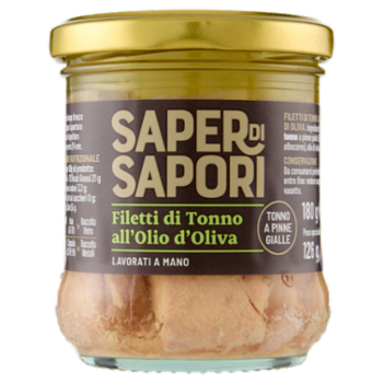 Selex Saper Di Sapori Filetti Di Tonno All'Olio Di Oliva 180 g