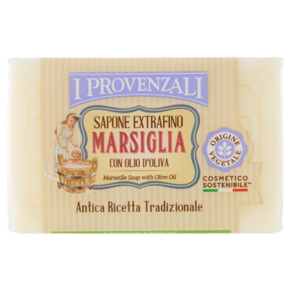 I Provenzali Sapone Extrafino Marsiglia con Olio d'Oliva 150 g
