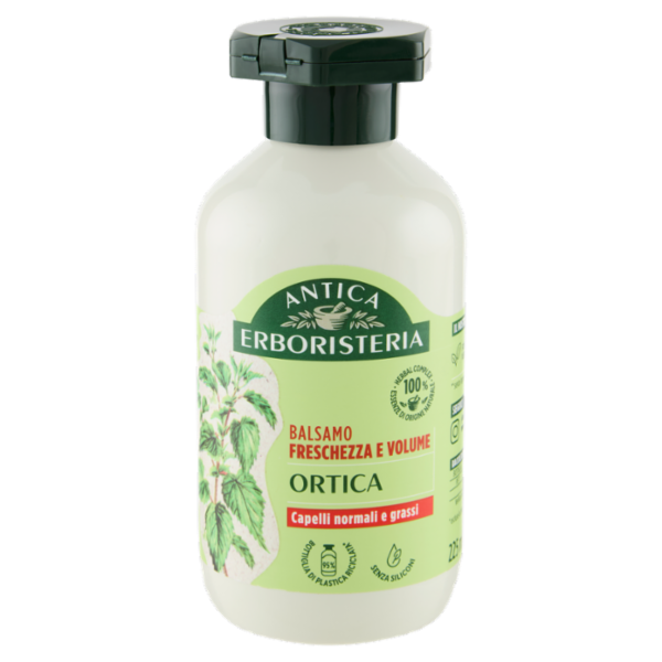 Antica Erboristeria Balsamo Freschezza e Volume Ortica Capelli normali e grassi 225 ml