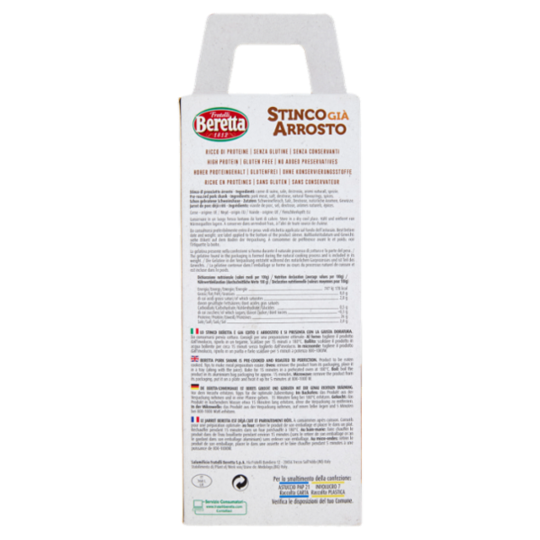 Fratelli Beretta Stinco già Arrosto 0,650 Kg