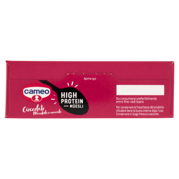 cameo High Protein Müesli Cioccolato Mandorle e nocciole 300 g