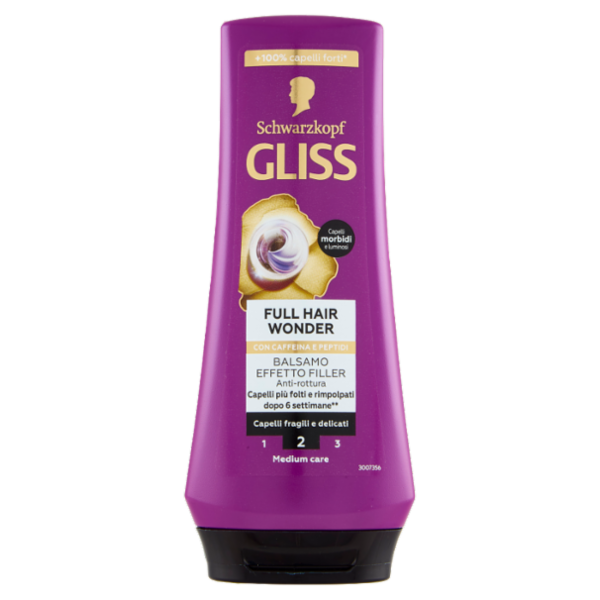 Gliss Full Hair Wonder Balsamo Effetto Filler 200 ml
