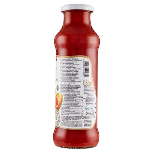 la Torrente passata di pomodori con Basilico 700 g