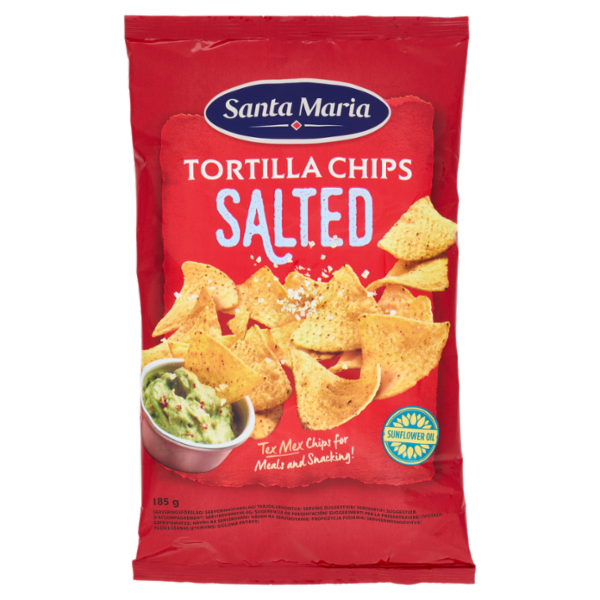 Santa Maria Tortilla Chips Salted 185 g