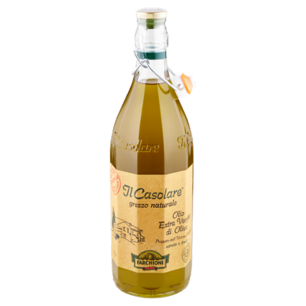 Farchioni Il Casolare grezzo naturale Olio Extra Vergine di Oliva 1 L