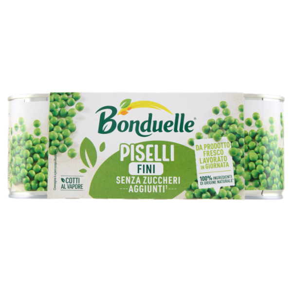 Bonduelle Piselli Fini 3 x 160 g