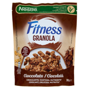 FITNESS Granola Cioccolato Con Avena e Cereali Integrali 300g