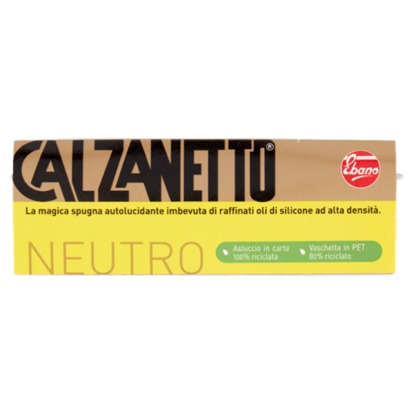 Calzanetto la magica spugna autolucidante Neutro