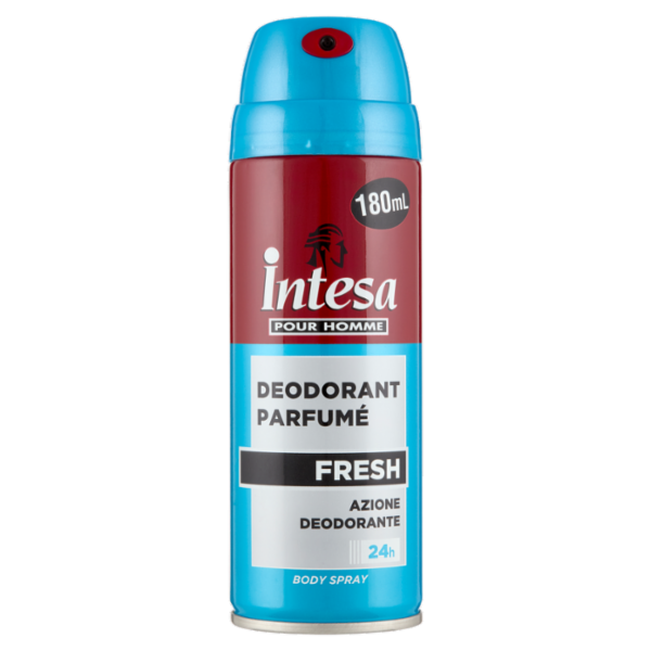 Intesa Pour Homme Deodorant Parfumé Fresh Body Spray 180 mL