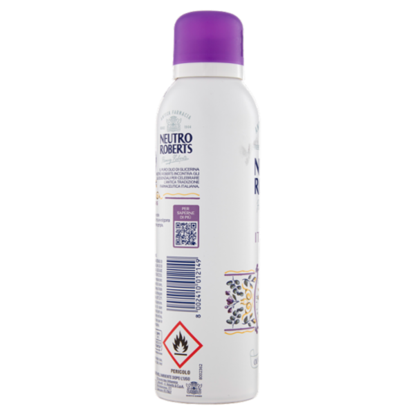 Neutro Roberts Essenze Italiane Firenze Olio Essenziale di Iris e Ambra Grigia 200 ml