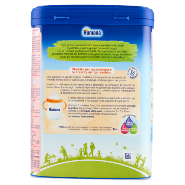 Humana Probalance Piccoli Eroi 3 Latte di crescita 800 g