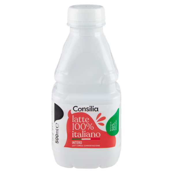 Consilia Latte Uht Intero 100% Italiano 500 ml