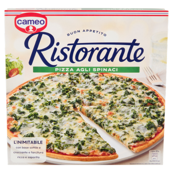 cameo Ristorante Pizza agli Spinaci 390 g