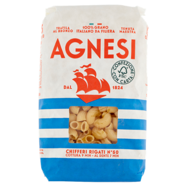 Agnesi Chifferi Rigati N° 50 500 g
