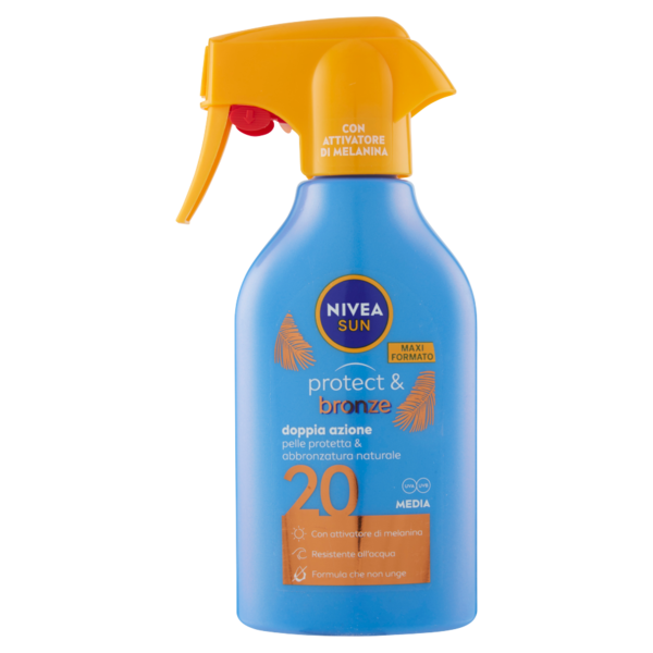 Nivea Sun protect & bronze 20 Media 270 ml