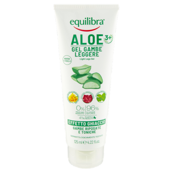 equilibra Aloe 3+ Gel Gambe Leggere Effetto Ghiaccio 125 ml