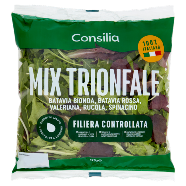 Consilia Mix Trionfale Lavato e Pronto per il Consumo 125 g