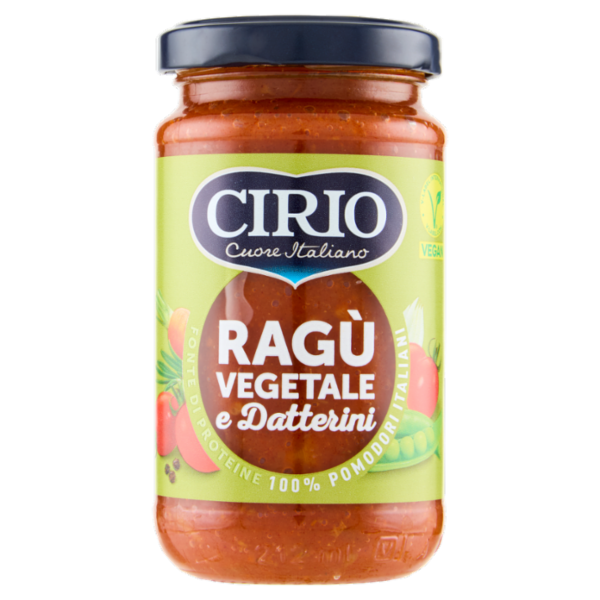 Cirio Ragù Vegetale e Datterini 190 g