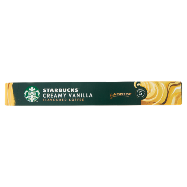 STARBUCKS Creamy Vanilla Flavoured by Nespresso Caffè alla Vaniglia 10 capsule 51 g