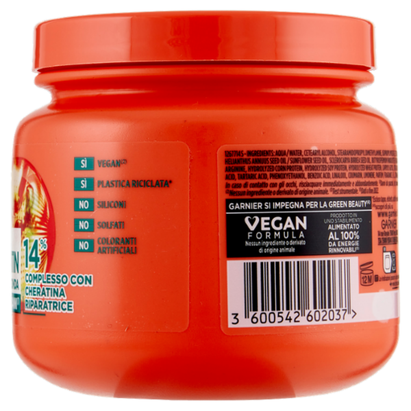 Garnier Fructis Maschera Ripara&Rinforza per capelli danneggiati 320 ml