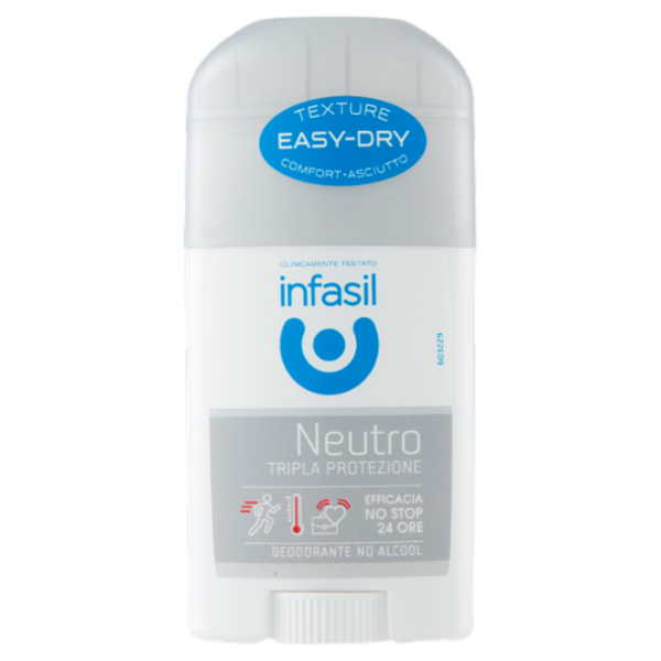 infasil Deostick Neutro Tripla Protezione 40 ml