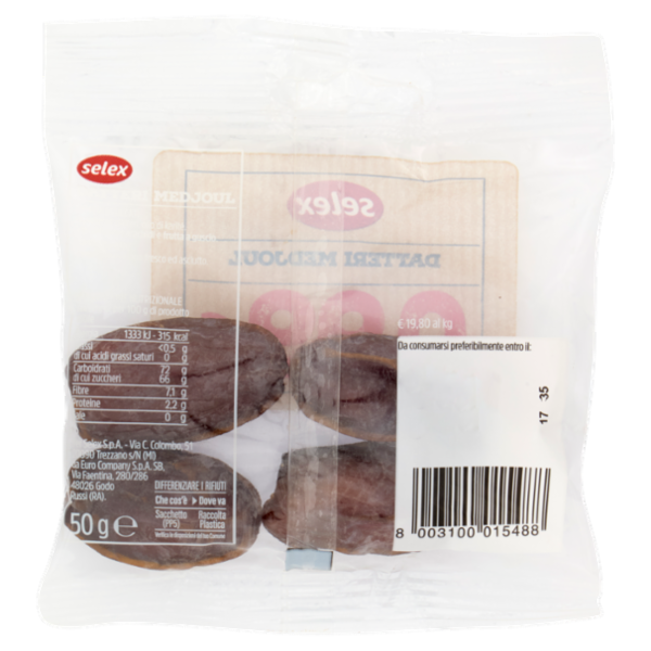 Selex Datteri Medjoul Essicati 50 g