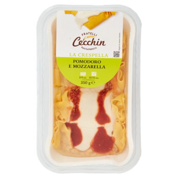 Cecchin la Crespella Pomodoro e Mozzarella 350 g