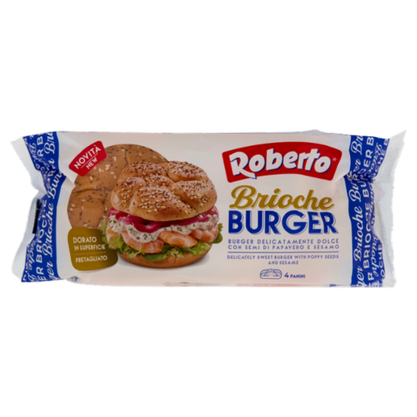 Roberto Brioche Burger 4 Panini 300 g