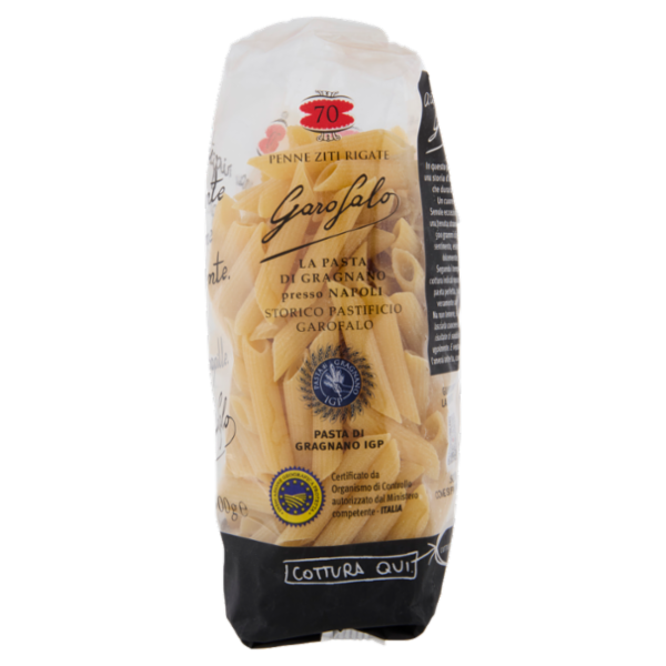 Garofalo Penne Ziti Rigate 70 Pasta di Gragnano IGP 500 g