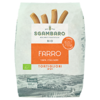 Sgambaro Bio Farro Tortiglioni N°89 500 g