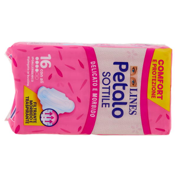 Lines Petalo Sottile con ali 16 pz