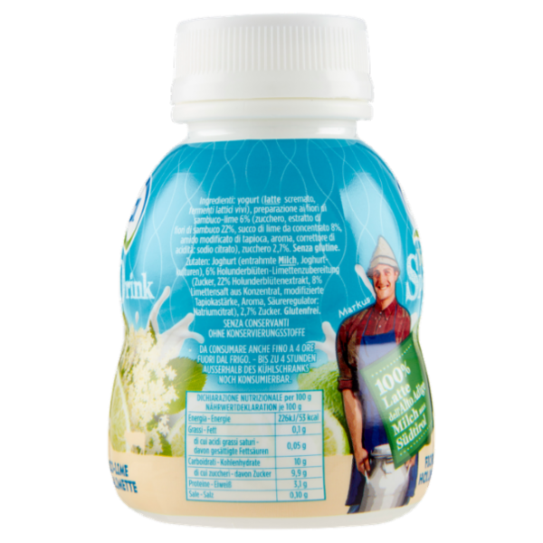 mila Yogurt Special Drink Fiori di Sambuco-Lime 200 g