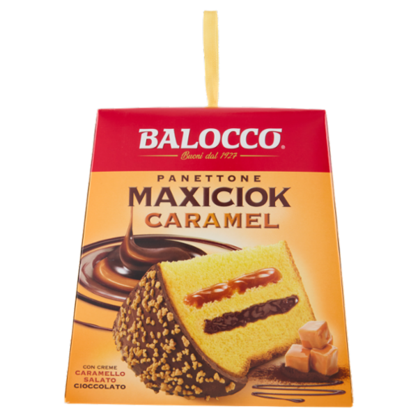 Balocco Panettone Maxiciok Caramel 800 g