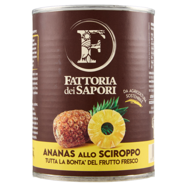 Fattoria dei Sapori Ananas allo Sciroppo 565 g