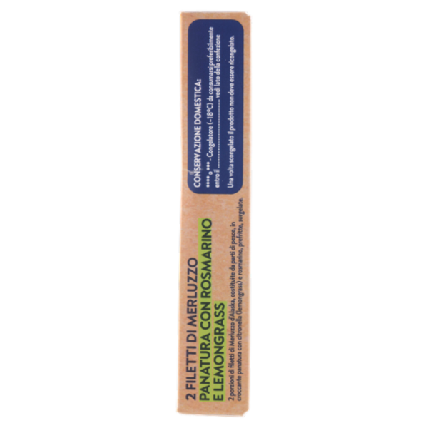 FRoSTA i Croccanti 2 Filetti di Merluzzo Panatura con Rosmarino e Lemongrass 240 g