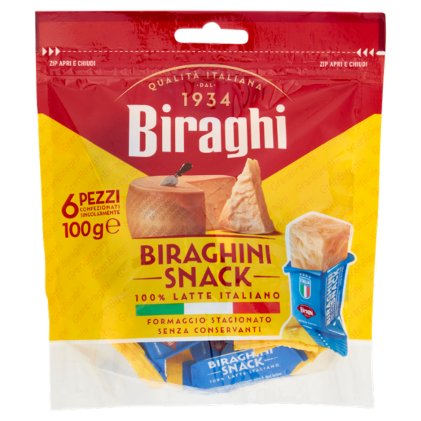 Biraghi Biraghini Snack 6 x 16,67 g