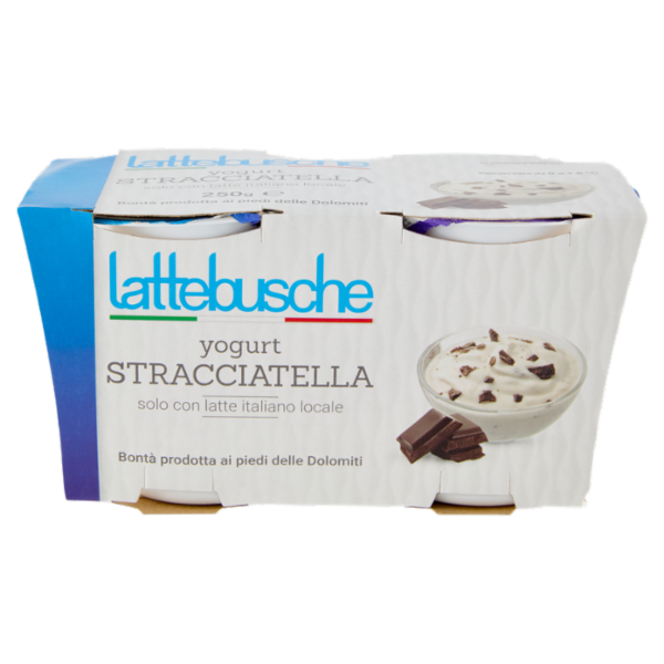 lattebusche yogurt Stracciatella 2 x 125 g