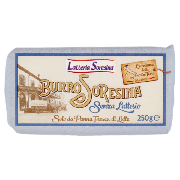 Latteria Soresina Burro Soresina Senza Lattosio 250 g