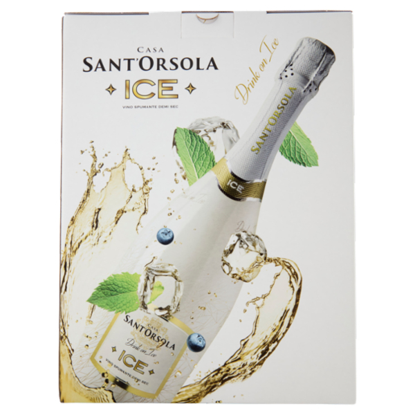Casa Sant'Orsola Ice Vino Spumante Demi Sec 750 ml + Calice