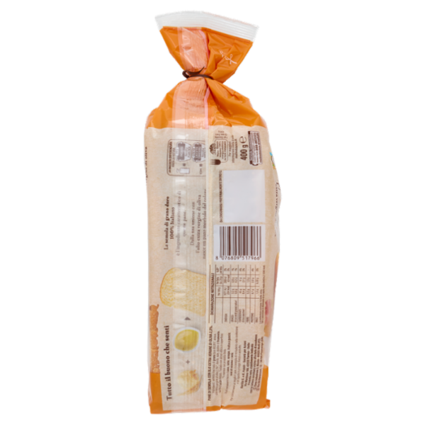 Mulino Bianco Pan Bauletto Grano Duro Pane Ideale per Panini 400g